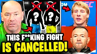 BREAKING! UFC Fighter PULLS OUT of FIGHT, Paddy Pimblett, Colby Covington wins BIG MONEY, Jon Jones