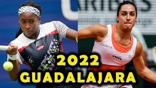 Coco Gauff vs Martina Trevisan | 2022 Guadalajara