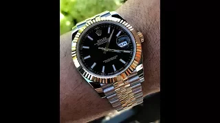 Rolex DateJust 41 126333 on jubilee Review