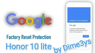 разблокировка honor 10 lite frp unlock tool google account erasing