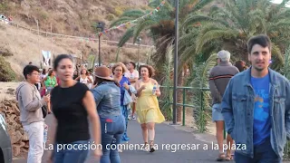 Arure. Procesión San Salvador al mirador del Santo. 16 de agosto de 2022. BRINDIS AL SOL CGMR © 2022