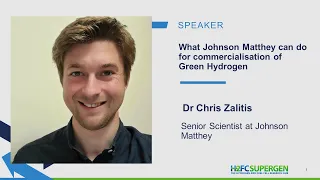 What Johnson Matthey can do for commercialisation of Green Hydrogen