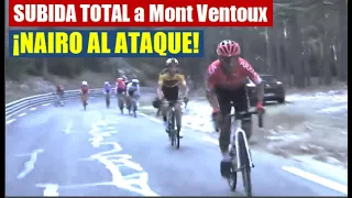 TOUR de la PROVENCE 🌋 NAIRO Quintana 💥 ARRASA en MONT VENTOUX ✅ SUBIDA COMPLETA