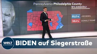 US-WAHL 2020: Die Siegchancen für Biden wachsen stetig an