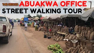 Street Walking Tour at Abuakwa Office,Kumasi. Ghana.