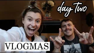 VLOGMAS DAY 2: revealing big life updates + where he got a job