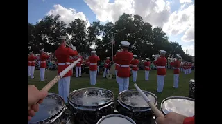 USMC Drum Corps "Barbarian Horde" || Tenor Cam || Texas State Fair Concert