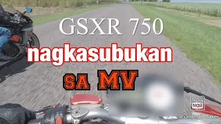 GSXR 750 at MV AGUSTA BRUTALE RR NAG KATUWAAN😅