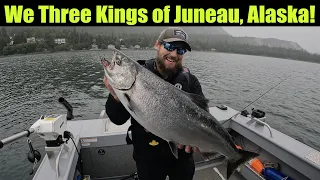 We Three Kings of Juneau, Alaska! (FULL LENGTH) King Salmon Trolling - Juneau, Alaska! JUNE 2022