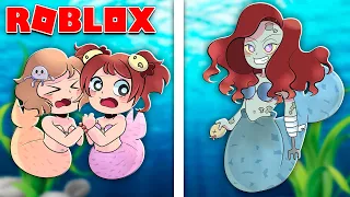 Baby Mermaid Stories In Roblox With Molly And Daisy!