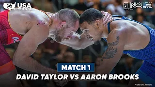 David Taylor vs. Aaron Brooks | 2023 Final X Round 1