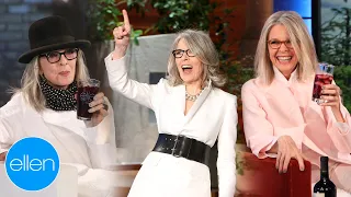 Diane Keaton Talking About Wine for 10 Minutes Straight
