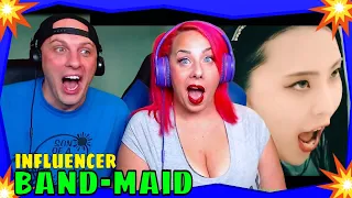 Reaction TO BAND-MAID / influencer (Official Music Video) THE WOLF HUNTERZ