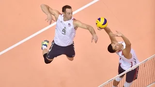 David Smith + David Lee - USA Middle Blocker Volleyball Highlights