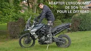 Adapter l'ergonomie de son trail pour le offroad et la route - Tuto offroad trail n°5