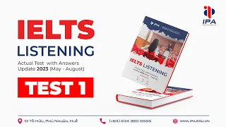 IELTS LISTENING ACTUAL TEST 2023 WITH ANSWERS (June - December) | MUST-TRY | TEST 1