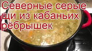 Как приготовить Рёбрышек кабана пошаговый рецепт - Северные серые щи из кабаньих рёбрышек