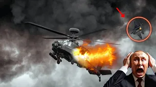 Horrifying Moment, 250 Russian KA-52 Helicopters Destroyed by US F-16