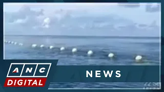 PH Coast Guard removes floating barriers in Scarborough Shoal | ANC
