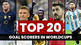 Top 20 FIFA World Cup Goal Scorers of All Time | Unveiling Insights