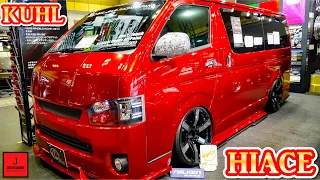 (4K)KUHL HIACE bodykit 2017 - クールレーシング カスタムハイエース エアロ