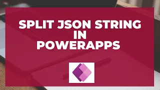 Split JSON text in PowerApps using Split and also use First , Last, Substitute for desired text.