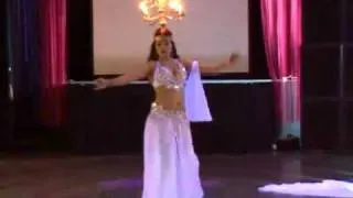 Амина bellydance Танец со свечами(shamadan шоу)Amina Garayeva