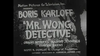 Mr. Wong Detective 1938 full Boris Karloff movie