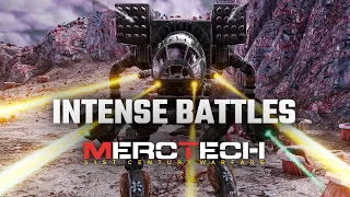Intense Battles - Mechwarrior 5: Mercenaries MercTech Episode 40