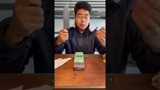 How to sharpen our SO hard RUI knives