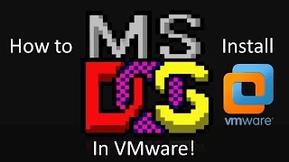 MS-DOS 6.22 - Installation in VMware