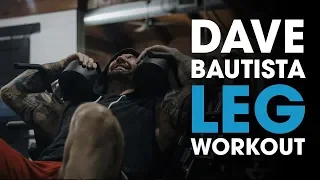 Dave Bautista Full Leg Workout