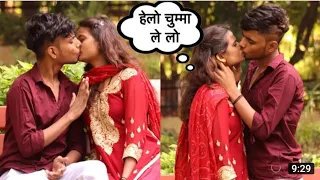 Girl को आया जोश 💦 Real lipskissing 💋 Prank on CALL Girl# #prank #viral #video #vlog #viralvideo