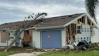 Older Neighborhoods Take Massive Damages In Port Charlotte Hurricane Ian Aftermath