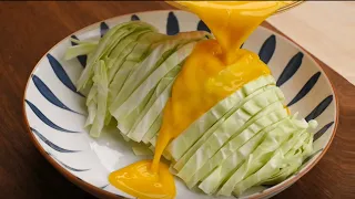 Cabbage tastes better than meat. Make A Cabbage Pie In 5 Minutes- Healthy & Cheap!