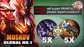 TOP GLOBAL MOSKOV! NO TANK CAN WITHSTAND THIS BUILD! SUPER AGGRESSIVE MOSKOV GAMEPLAY!