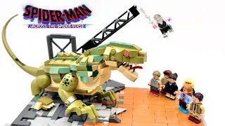 LEGO Spider-Man Across the Spider-Verse Lizard Fights Spider-Gwen MOC