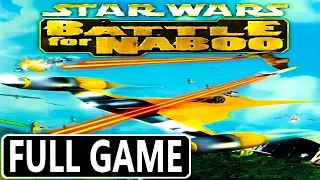 STAR WARS EPISODE 1 BATTLE FOR NABOO  * FULL GAME [N64] GAMEPLAY ( FRAMEMEISTER ) WALKTHROUGH