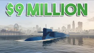 NEW $9 MILLION SUBMARINE IN GTA ONLINE!