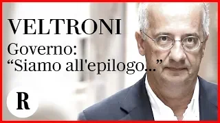 Governo, Veltroni: "Siamo all'epilogo. L'anno bellissimo si sta trasformando in un incubo"