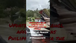 Typhoon Odette aftermath