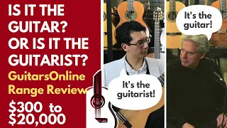 Classical Guitar Range Review & Comparison - Does the Guitar, or the Guitarist Makes the Difference?