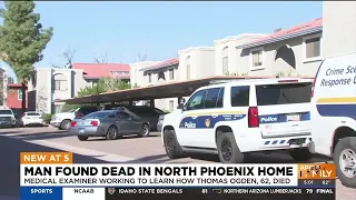 Man found dead at north Phoenix home