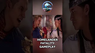 Homelander Fatality Gameplay Mortal Kombat 1 #shorts
