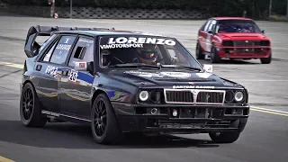 Lancia Delta EVO 2 Slalom MONSTER Driven FLAT-OUT | Feat. OnBoard Footage *MUST HEAR*