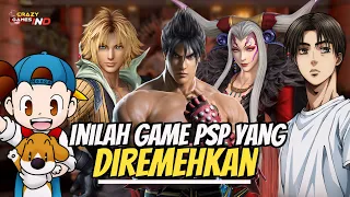 10 GAME PSP YANG DIREMEHKAN PADAHAL GAMENYA ITU SERU BANGET!!