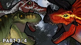 T-Rex and Spinosaurus vs Ultimasaurus | Animation (Part 3/4)