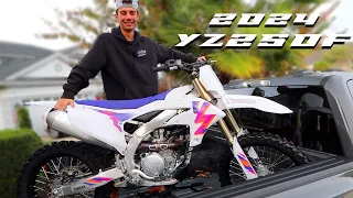 I Bought The NEW 2024 Yamaha YZ250F!! First Ride