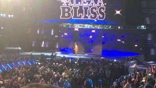 Alexa Bliss Entrance - o2 Arena London - 8th May 2017