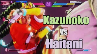 Street Fighter 6 Kazunoko (Kimberly) Vs Haitani (Ken)